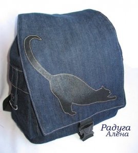 рюкзак Черный Кот 1